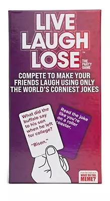 $53.58 • Buy What Do You Meme? Live Laugh Lose Adult Party Game