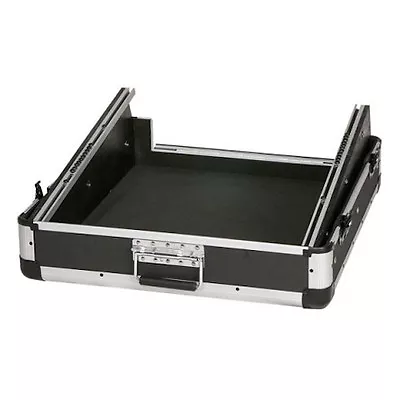 12U 19  Sloped Rack Mount Mixer Flight Case PA DJ Disco Console Controller Value • £149