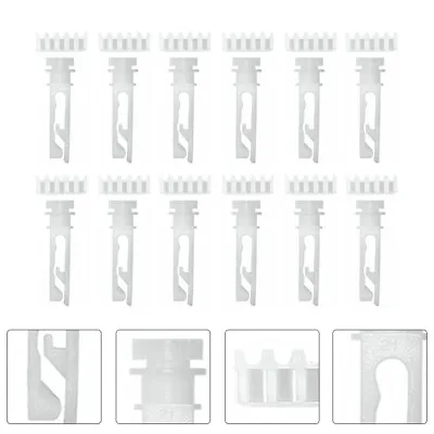 12Sets White Blind Stems Vertical Blinds Curtain Accessories Vertical Blind • £4.15