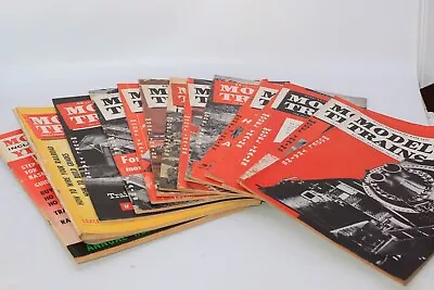 13 Issues Model Trains Magazine Including 1963 1964 Yearbook • $15