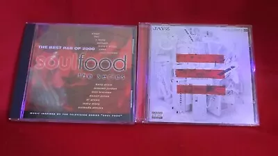 Two CDs Best R&B Of 2000 Soulfood The Series Various  & Jay-Z The Blueprint 3 • $5.99