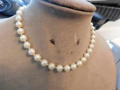 VTG Joseph Mazer Knotted Pearl Bead Necklace • $9