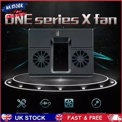 USB Console Cooling Fan Side Mount Vertical Cooler Heat Sink For XBOX Series X • £11.09