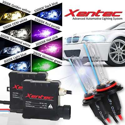 Xentec Xenon Lamp Light HID Kit For Headlight Fog H11 H10 Hb3 9006 9004 9007 H1 • $32.57