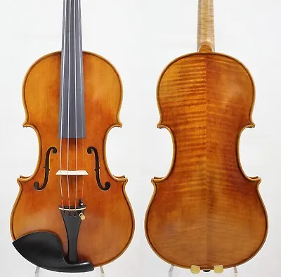 Antique Oil Varnish!Andrea Amati 1560 Violin 4/4 Copy!M7631 Powerful Clear Tone! • $459