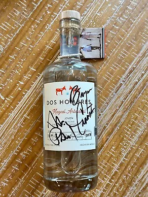 Bryan Cranston & Aaron Paul Autographed Signed Dos Hombres Empty Bottle • $170