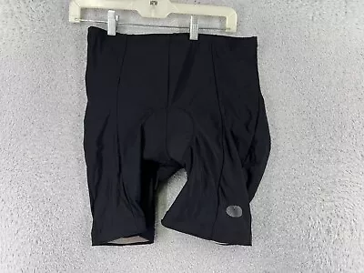 Canari Cycling Shorts Adult Large Black Nylon Spandex Blend Padded READ • $7.14