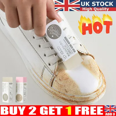 £5.25 • Buy Rubber Stain Eraser Cleaner Cleaning Kit For Suede Nubuck Shoes Boots Trainer SO