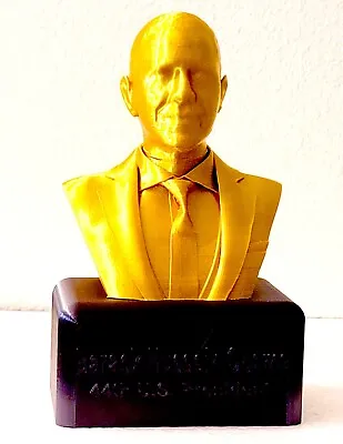 9  Collectible Silk Gold Bust On Black Base Statue Of The 44th U.S. President • $156