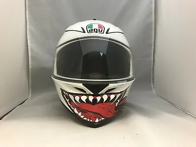 Venom Fangs Motorcycle ATV Helmet Face Grin Smile Sticker Mouth Decal NEW • $16.95