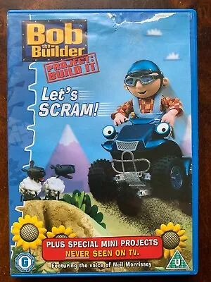 Bob The Builder DVD Let's Scram Kids Pre-School Favourite • £6