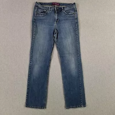 Vintage Gloria Vanderbilt Size 12 Women's Jeans Straight Leg Faded Wash Broke In • $16.79