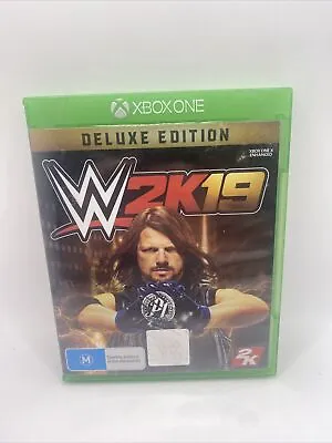 WWE 2K19 Deluxe Edition - Xbox One - VGC - Free Fast Postage! • $19.95
