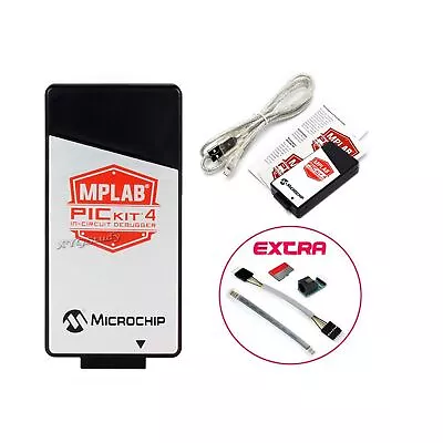 Original PICkit4 By Microchip : MPLAB PICkit 4 3 PIC In-Circuit Debugger Prog... • $294.24