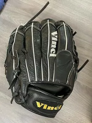 Vinci Left Handed 11.5  Baseball Mitt Black • $99.99