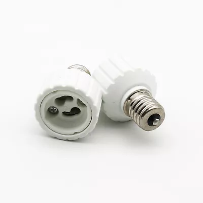 E17 To GU10 Socket Base LED Halogen CFL Light Bulb Lamp Adapter Converter Holder • $2.29