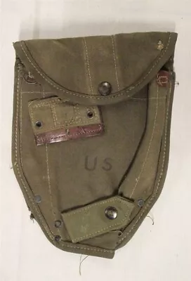 760 - VN (1962) Entrenching Tool Carrier (Shovel Cover) - OD Canvas • $14.95