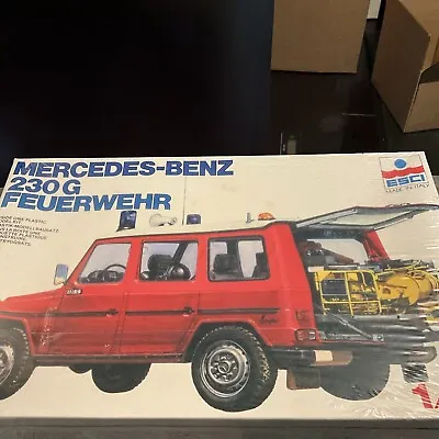 Mercedes-Benz 230 G Feuerwehr 1/24 Model Kit ESCI Italy No.3023 Factory Sealed • $41.99