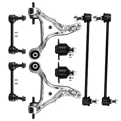 8pcs Front Lower Control Arm Ball Joint Sway Bars For 2001-2005 Volvo S60 V70 • $118.78