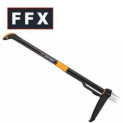 Fiskars FSK139950 30mm Xact Weed Puller Garden Weeding Easy Pulling Tool  • £39.97