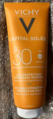 Vichy Capital Soleil SPF30 Invisible Protective Hydrating Milk 300ml New • $32.99