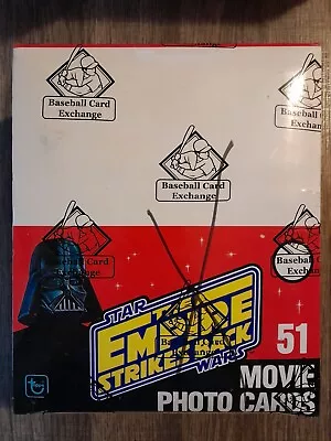 1980 Topps The Empire Strikes Back Series 2 Rack Pack Box BBCE Sealed • $900