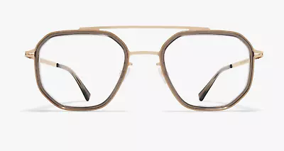 Frames Eyeglasses Mykita Satu 653 Champagne Gold Unisex • $476.85