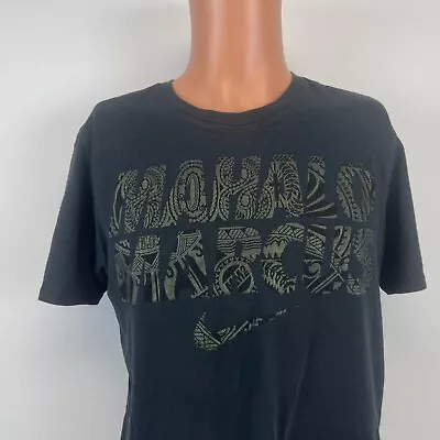 Nike Marcus Mariota Mahalo Dri Fit T Shirt Football Black Size M • $24.49