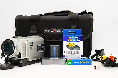Excellent+3 Sony Handycam DCR-TRV20 Mini DV Camcorder A Lot Bundle From Japan • $119