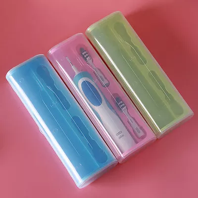 $13.82 • Buy Portable Electric Toothbrush Holder Case Box Travel Camping For Oral-B 4 Colors