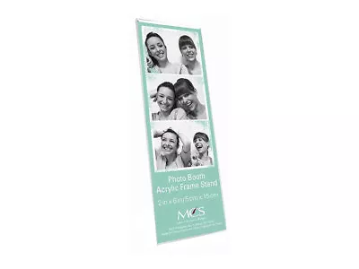 MCS Acrylic Magnet 2x6 Photo Booth Picture Frame (Same Shipping Any Qty) • $1.15