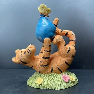 Disney 2007 Enesco Classic Pooh Tigger With Balloon Border Fine Arts Figurine • $24.80