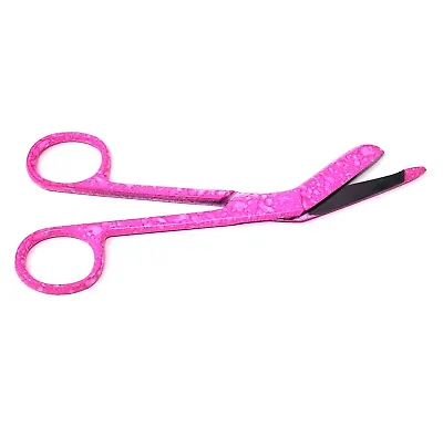 Lister Bandage Scissors 5.5  Pink Color Surgical Instruments Stainless Steel • $6.50