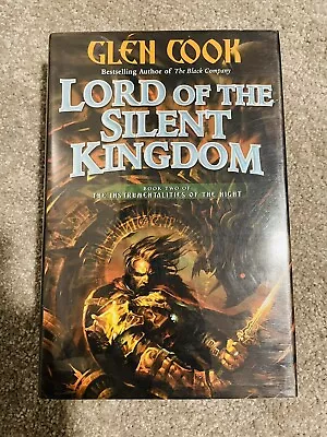 SIGNED Lord Of The Silent Kingdom (Glen Cook) 1st Edition/Printing Hardcover • $50