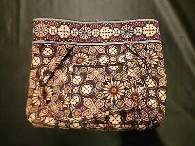 Vera Bradley Miller Bag Retired Canyon Brown Pattern LikeNew • $25