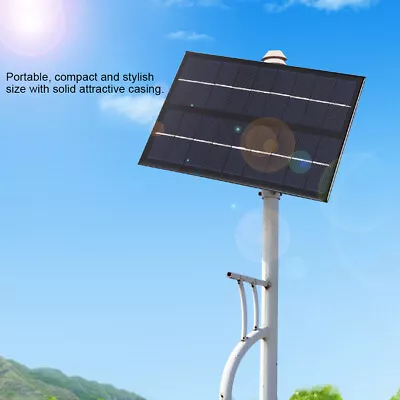 3W 9V Mini Polycrystalline Solar Panel For DIY Solar Light Phone Battery HG • £12.70