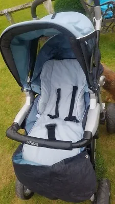 Mamas And Papas AT-4 Pramette With Car Seat. All Terrain. Good Clean Condition • £75