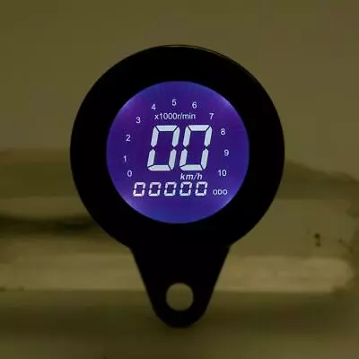 LCD Digital Motorcycle Odometer Speedometer Tachometer KM/H MPH Gauge Universal • $32.99