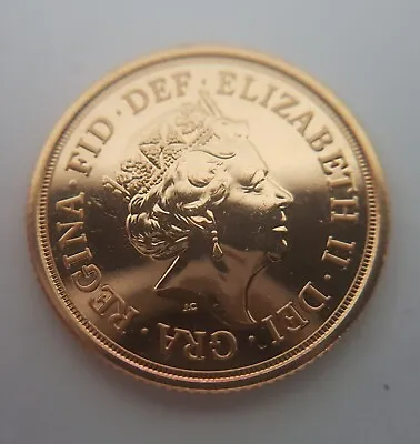 22ct Gold Full Sovereign Coin 2021 • £550
