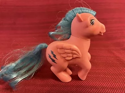 Vintage 1983 My Little Pony Firefly Pegasus Glitter Lighting Bolt Hasbro G1 MLP • $5.98