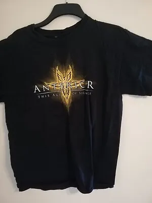 Anterior The Age Of Silence Shirt L Death Metal Soilwork In Flames Arch Enemy • £10