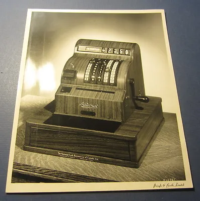 Old Vintage C.1950's - NATIONAL CASH REGISTER Co. Of Canada - PHOTO  • $9.99