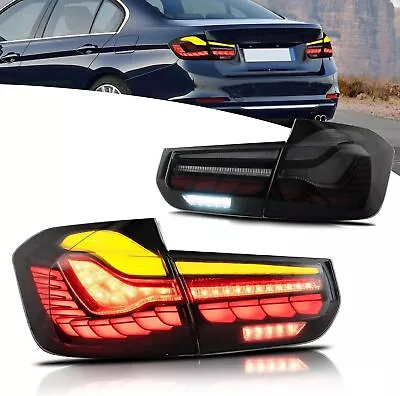 For 2012-18 BMW 3 Series F30 F35 F80 Pair LED Sequential Tail Lights  Rear Lamps • $290.79