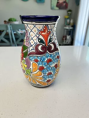 Mexico Vase Talavera • $27