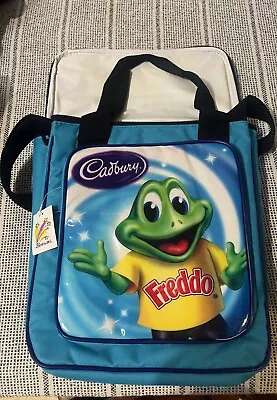 Cadbury Dairy Milk Freddo Frog Cooler Carry Bag With Tag Light Blue New Unwanted • $45