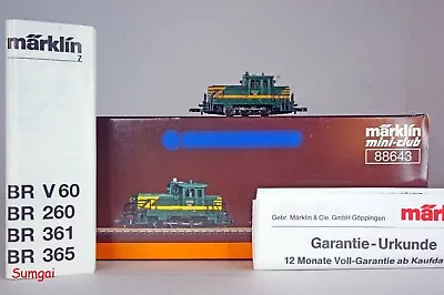 Z Scale Z Gauge Märklin 88643 Belgian State Rwys Diesel Switcher 5-Pole Motor • $189.95