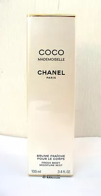 CHANEL COCO MADEMOISELLE FRESH BODY MOISTURE MIST 100ml BNIB  SEALED • £58.25