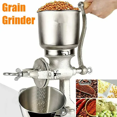 Hand Grinder With Large Hopper For Corn Barley Wheat Berries Coffee Animals Feed • $48.99