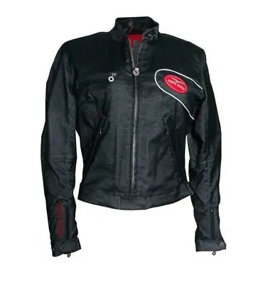 Moto Guzzi Racing Motorbike Leather Jacket In Cow Hide/5 Ce Approved Protectors • $167.72