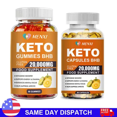 Keto Diet Pills | Keto ACV Gummies Weight Loss Fat Burner Appetite Suppressant • $10.88